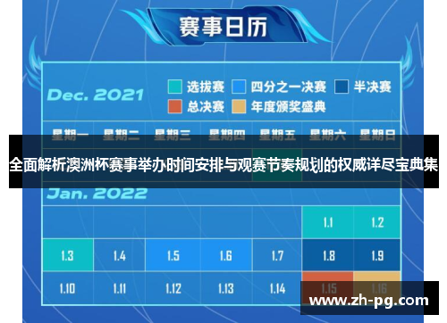 全面解析澳洲杯赛事举办时间安排与观赛节奏规划的权威详尽宝典集 全面解析澳洲杯赛事举办时间安排与观赛节奏规划的权威详尽宝典集